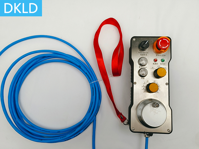 電子手輪式手持有線RS485防爆遙控器